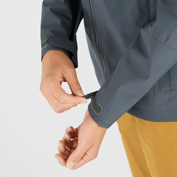 Salomon Outrack Waterproof Jacket Women ebony 4 Salomon Outrack Waterproof Jacket Women ebony - Image 4