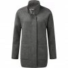Sherpa Lhamu Button Coat Women kharani grey