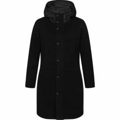 Super.natural Combustion Coat Women jet black