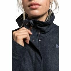 Tatonka Vejr Coat Women deep blue -Casual Jackets Sales Store tatonka vejr coat women deep blue 3