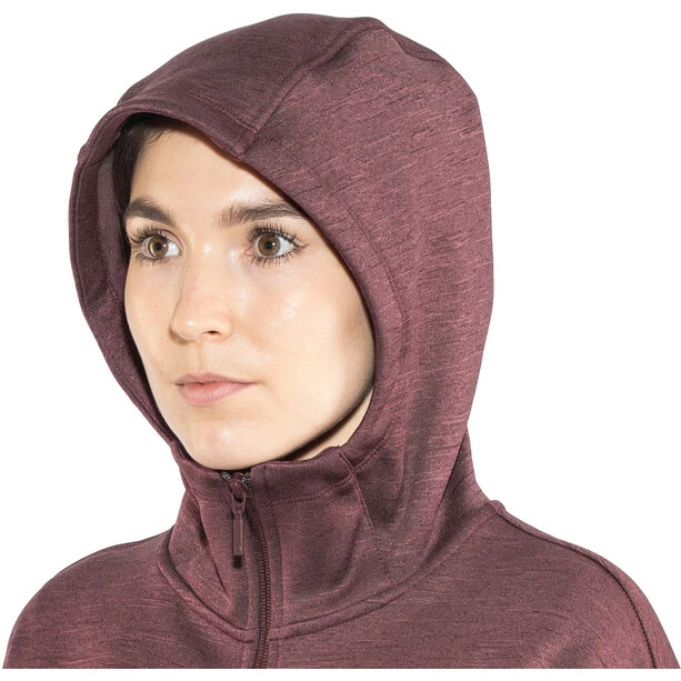 The North Face Cozy Slacker Full-Zip Jacket Women fig heather 6 The North Face Cozy Slacker Full-Zip Jacket Women fig heather - Image 6