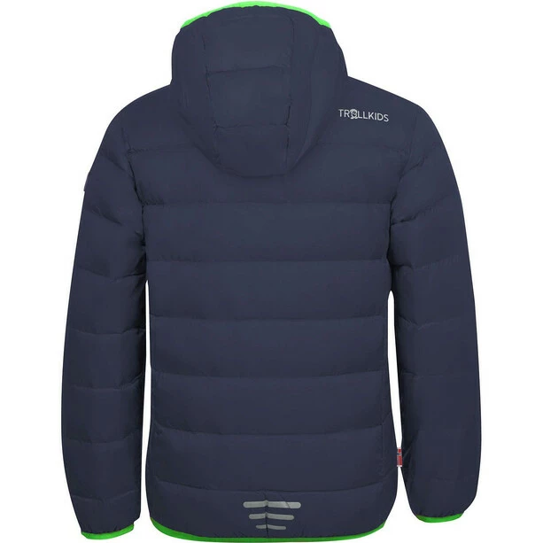 TROLLKIDS Dovrefjell Jacket Kids navy/lemon 2 TROLLKIDS Dovrefjell Jacket Kids navy/lemon - Image 2