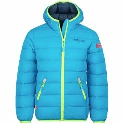 TROLLKIDS Dovrefjell Jacket Kids vivid blue/cool lime/night sky