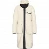 Varg Koster Long Wool Coat Women offwhite/black