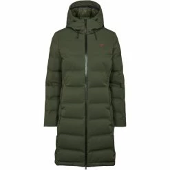 Y by Nordisk Moana Bonded Hardshell Down Coat Women dark moss