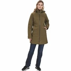 Y by Nordisk Raa Hardshell Down Coat Women Burnt olive -Casual Jackets Sales Store y by nordisk raa hardshell down coat women burnt olive 3