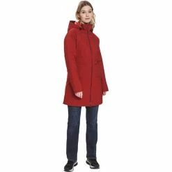 Y by Nordisk Raa Hardshell Down Coat Women red dahlia -Casual Jackets Sales Store y by nordisk raa hardshell down coat women red dahlia 3