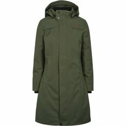 Y by Nordisk Tana Elegant Down Insulated Coat Women dark moss