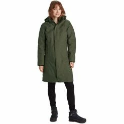 Y by Nordisk Tana Elegant Down Insulated Coat Women dark moss -Casual Jackets Sales Store y by nordisk tana elegant down insulated coat women dark moss 5